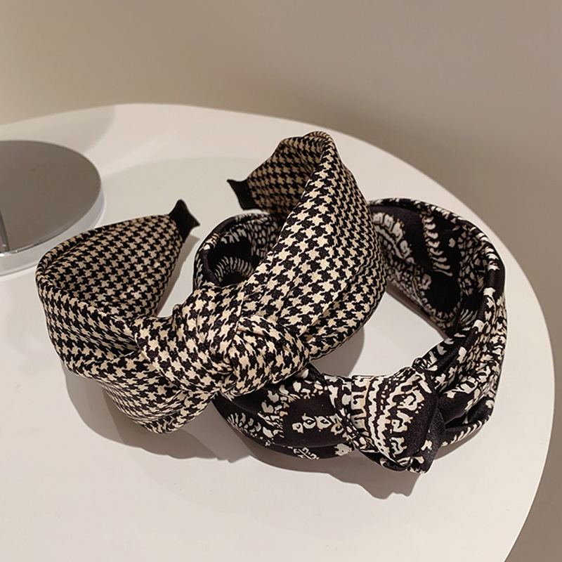 Go Ethnic Fashion - Ethnischer Stil Stoff geknotet Stirnband breite