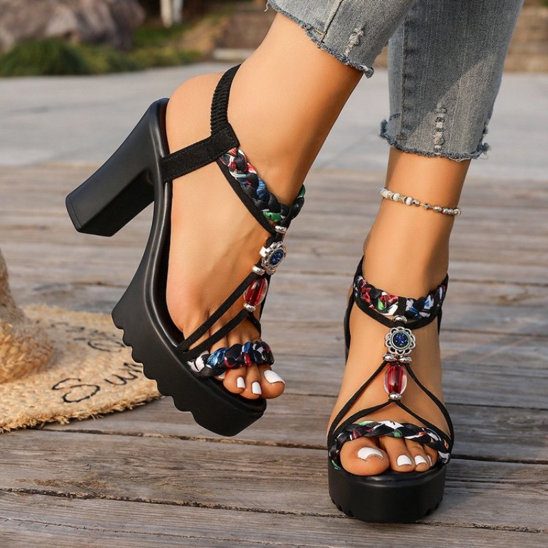 Ethnic Fashion Women - 2026 Neuer Sommerstil Damen Ethno-Style Sandalen