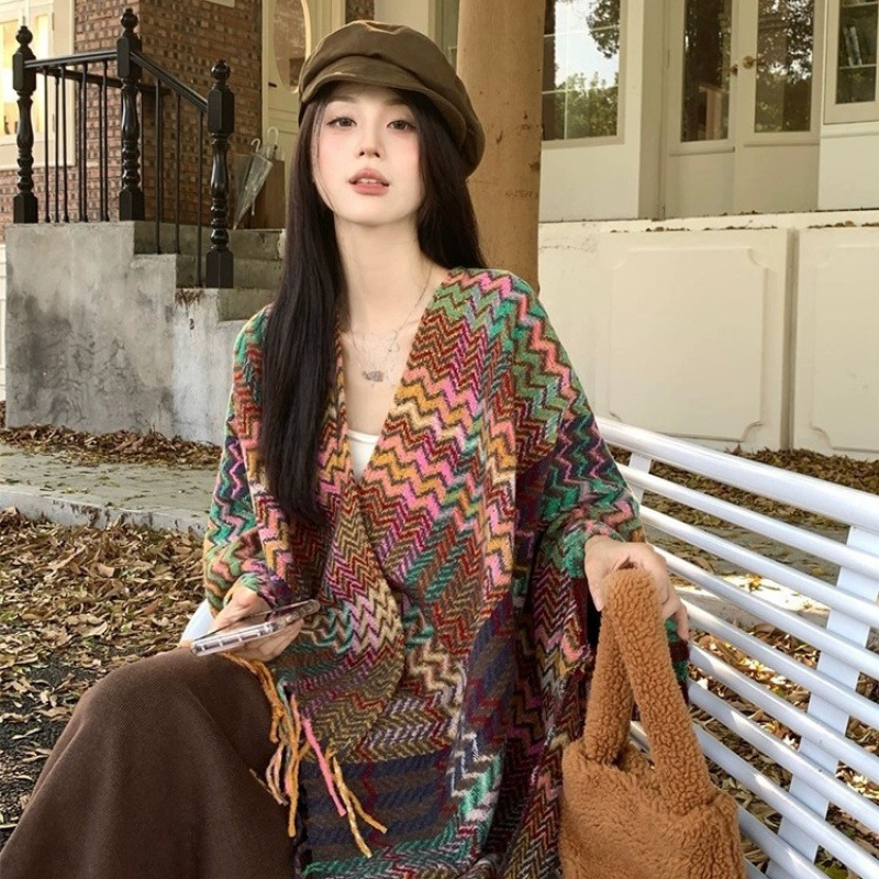 Go Ethnic Fashion - 110 x 175 cm großer Reise-Schal