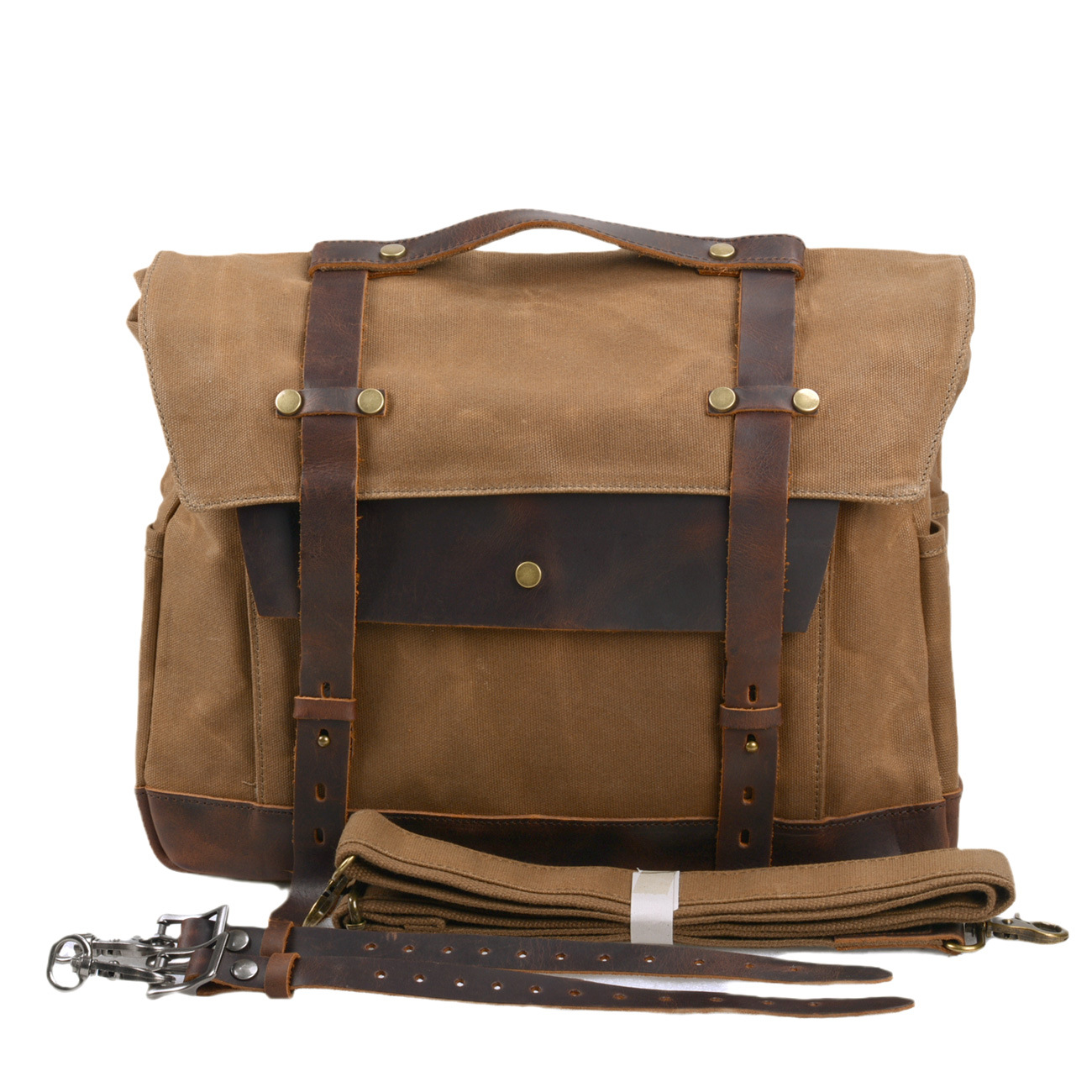 Ethnic Fashion India - Vintage Motorrad Satteltasche Wasserdichte Motorrad Seitentasche
