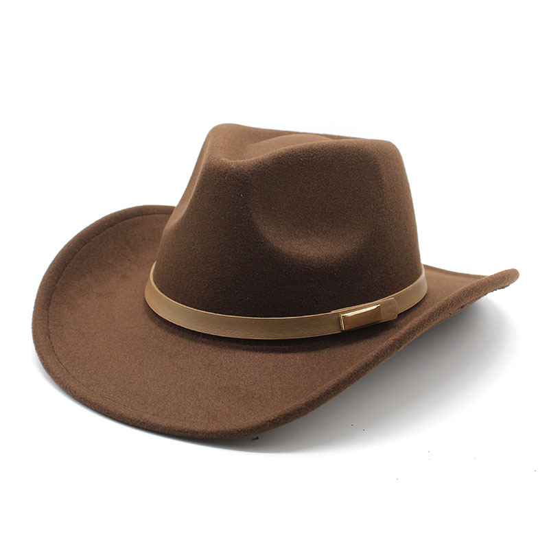 Go Ethnic Fashion - Neue Woolen Western Denim Zylinder Fedora