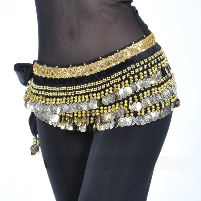 Ethnic Fashion India - 2026 Bauchtanz-Kostüm Kleidung Indischer Tanzgürtel Bauchtanz-Taillenkette