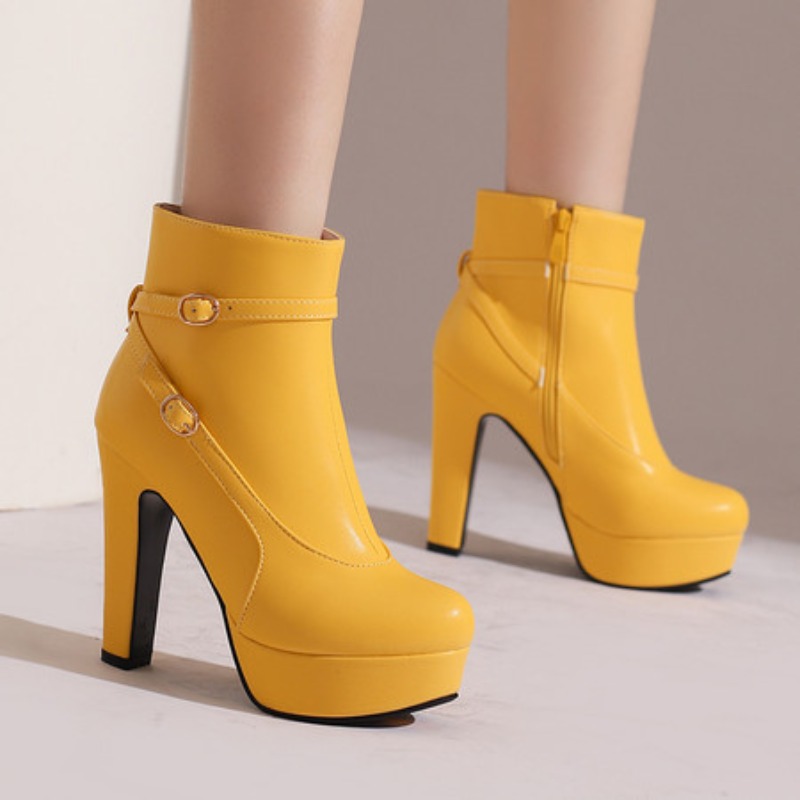 Mode Plattform Stiefel Frauen  – Ethnic Fashion Women Bewertung und Preis