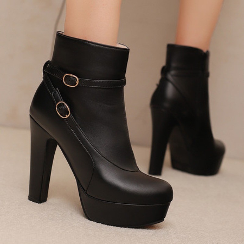 Mode Plattform Stiefel Frauen  – Ethnic Fashion Women Bewertung und Preis