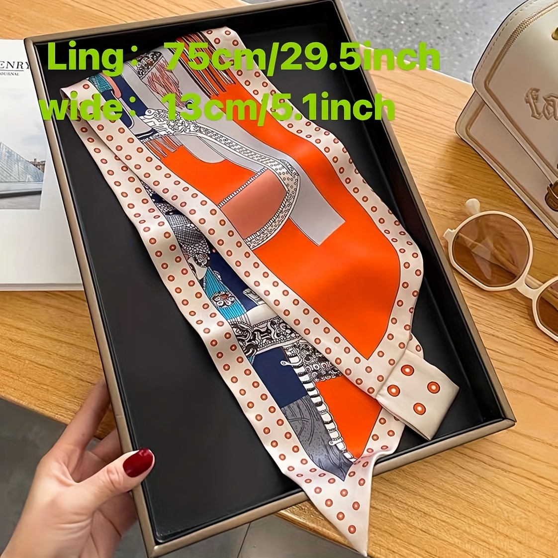 Boho Chic Orange Blumen druck  – Ethnic Fashion Design Bewertung und Preis