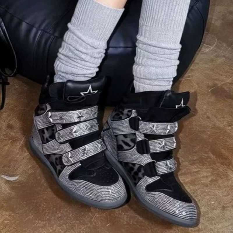 High-Top-Sneaker mit versteckt – Ethnic Modern Fashion Bewertung und Preis